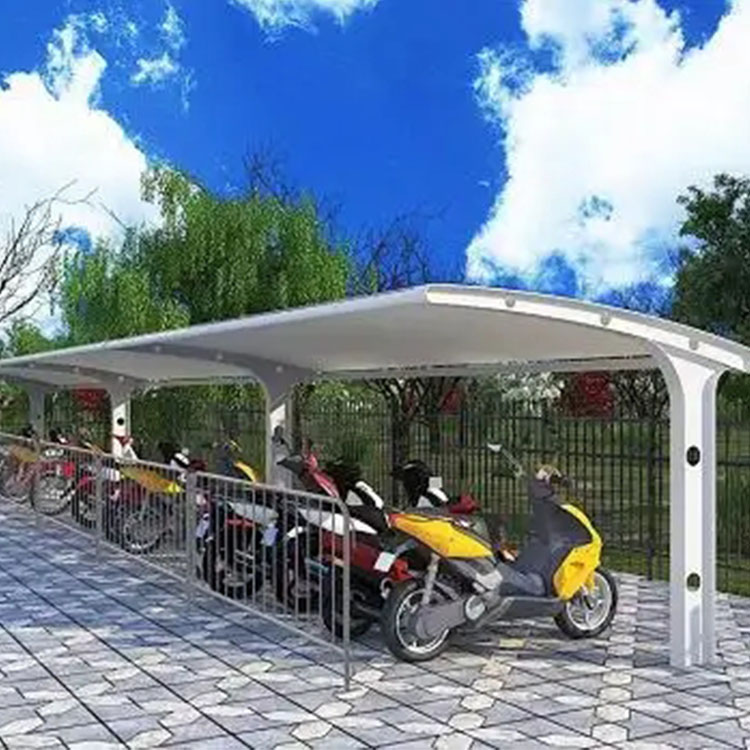 代县膜结构电动车棚